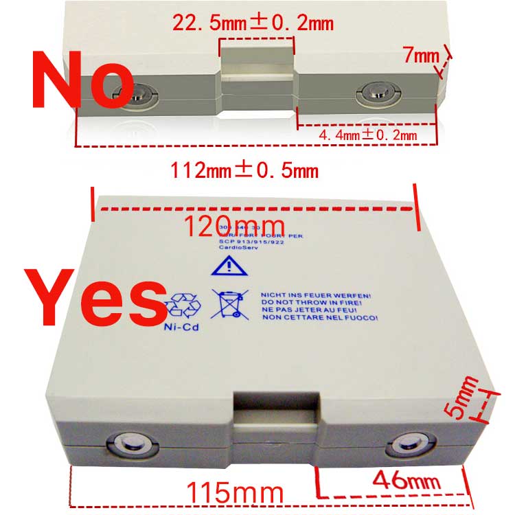 GE GE Freiburg CardioServ Defibrillators バッテリー
