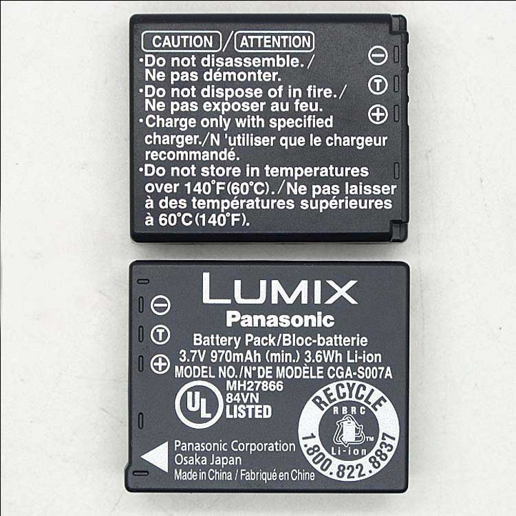 パナソニック PANASONIC DMC-TZ11 バッテリー