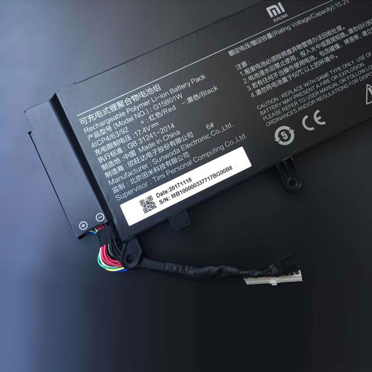 XIAOMI XIAOMI Gaming Laptop 7300HQ 1050Ti バッテリー