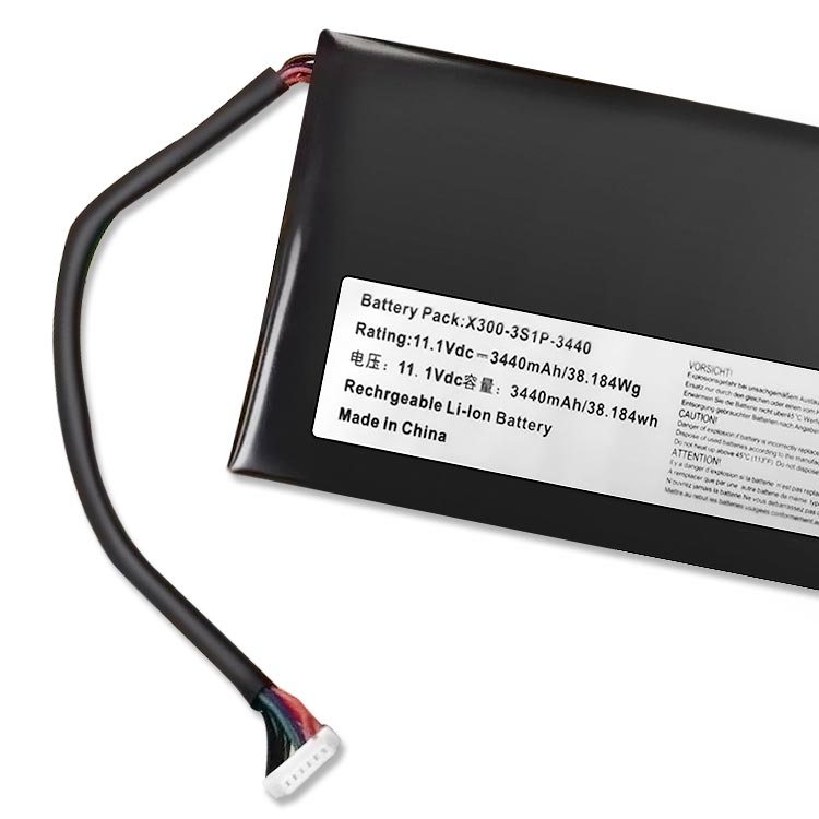 HASEE HASEE X300-3S1P-3400 バッテリー
