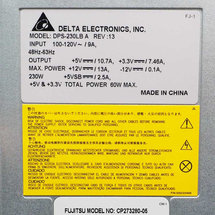 DPS-230LB A,DPS-230PB A,API4PC49,DPS-250AB-19 C,PC7041電源ユニット